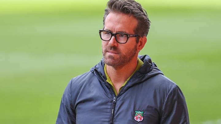 Ryan Reynolds is anxiously awaiting Wrexham's remaining League One fixtures.
