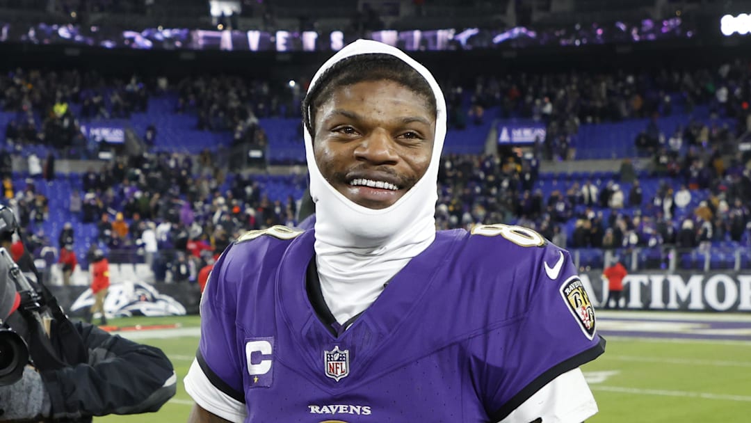 Baltimore Ravens quarterback Lamar Jackson