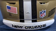 The Saints had teased the new alt helmets in a July 8 social media post.