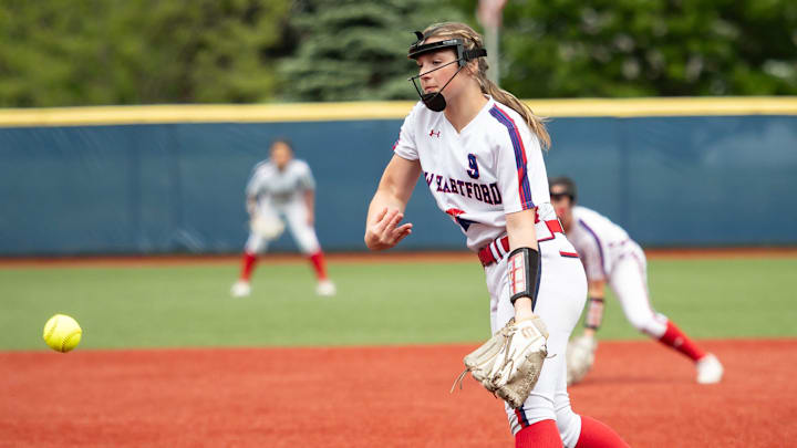 New Hartford's Ruby Gehringer. New Hartford's Ruby Gehringer.