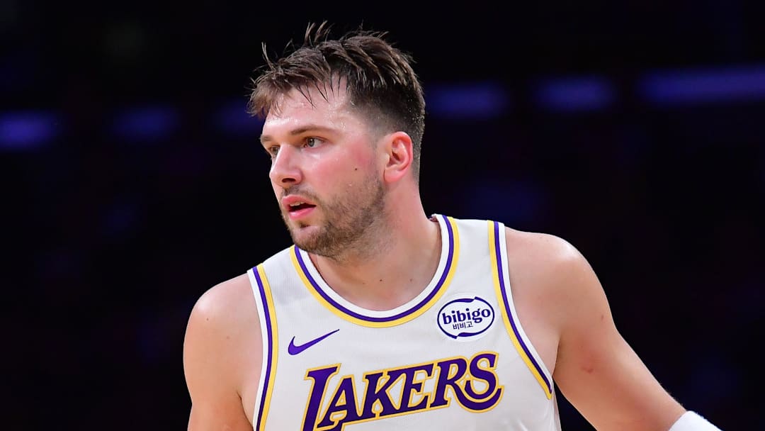 Lakers guard Luka Doncic will miss Thursday night’s game vs. the Raptors to be with the family after the birth of his second daughter.