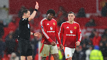 Patrick Dorgu's red card made it a challenge for Man Utd