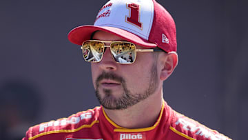 Michael Annett, a former NASCAR driver seen here in 2021, has passed away at the age of 39.
