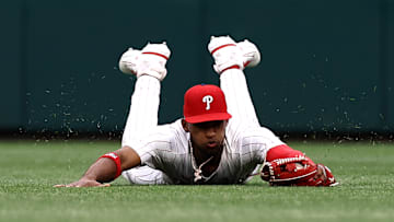 Philadelphia Phillies center fielder Johan Rojas dominated the team's best catches in 2024