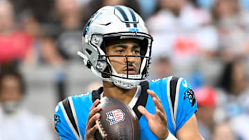 Carolina Panthers quarterback Bryce Young