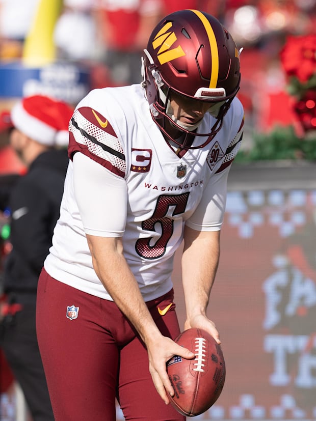 Washington Commanders punter Tress Way