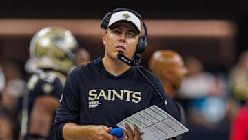 New Orleans Saints head coach Kellen Moore 