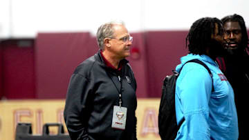 FSU football players participate in the Seminoles 2025 pro day in front of dozens of NFL scouts