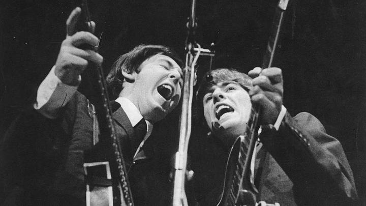 Paul McCartney And George Harrison