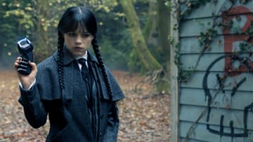 Wednesday. Jenna Ortega as Wednesday Addams in episode 207 of Wednesday
