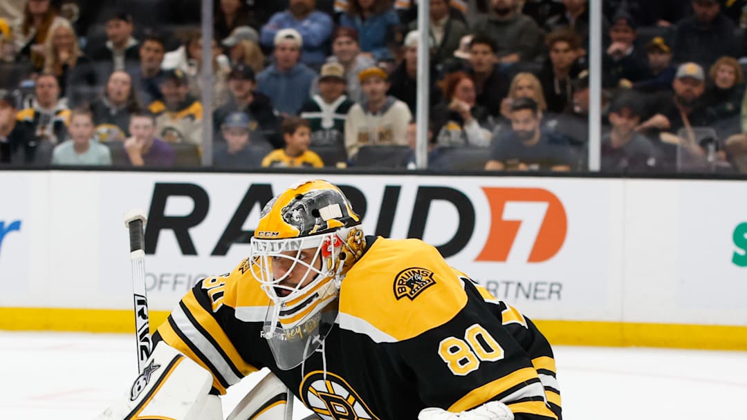 The Boston Bruins will need to figure out what to do about Michael DiPietro this season.