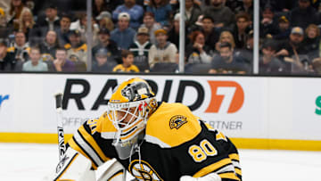 The Boston Bruins will need to figure out what to do about Michael DiPietro this season.