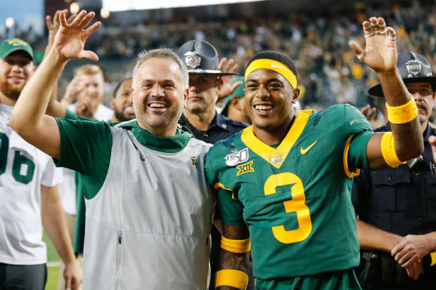 Matt Rhule at Baylor, 2019