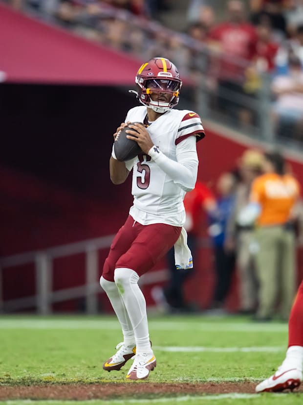 Washington Commanders quarterback Jayden Daniels Washington Commanders quarterback Jayden Daniels