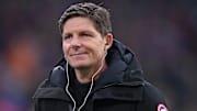Oliver Glasner sieht bei seiner Mannschaft in Sachen Strafraumbesetzung noch erheblich Steigerungsbedarf. 