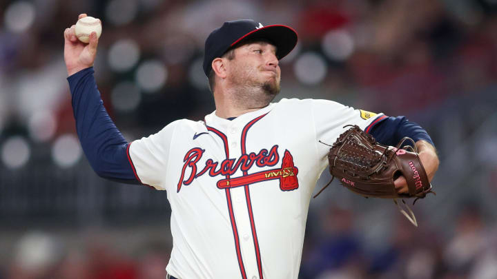 Atlanta Braves relief pitcher Luke Jackson gave up four runs on four hits in 2/3 of an inning in the collapse vs. Colorado.