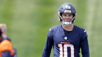 Bo Nix is doing well so far in Denver Broncos' rookie camp