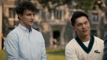 Scott Russell (Khobe Clarke) and Blaise Powell (John Harlan Kim) in Cruel Intentions