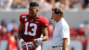 Nick Saban, Tua Tagovailoa, Alabama Crimson Tide