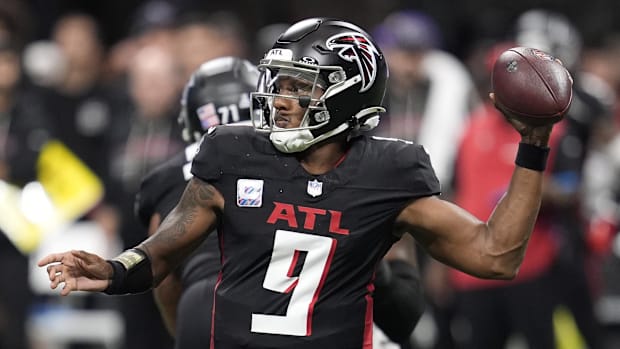 Falcons quarterback Michael Penix Jr. 