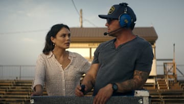 Samantha (Nathalie Kelley) and Logan (Ryan Phillippe) in MOTORHEADS 