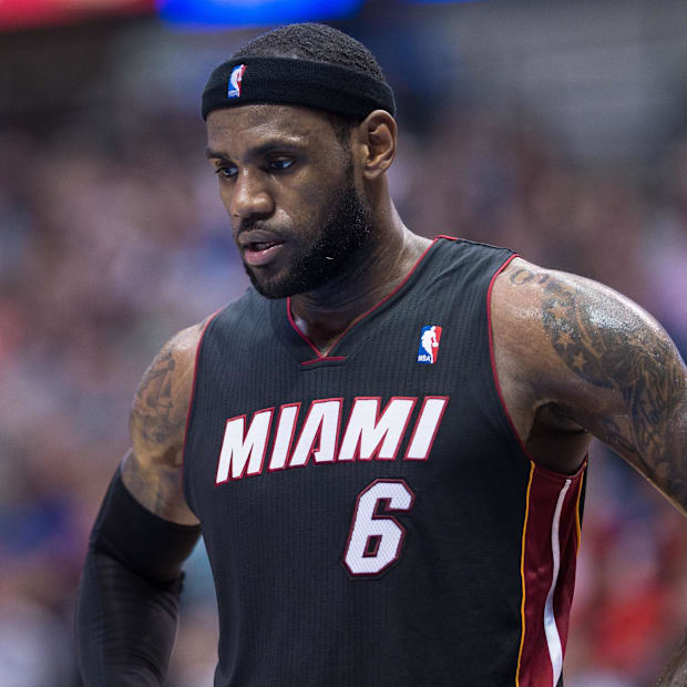 Miami Heat small forward LeBron James