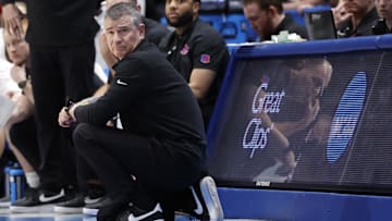 Boise State Broncos head coach Leon Rice.