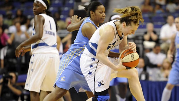 Jia Perkins played for the Chicago Sky from 2006 to 2010. The guard won a WNBA title in 2017 with the Minnesota Lynx.