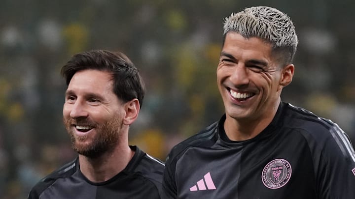 Lionel Messi (left) and Luis Suárez will look to showcase their veteran poise at the Club World Cup