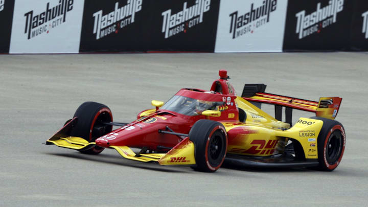 Alex Palou, Chip Ganassi Racing, Nashville Superspeedway, IndyCar