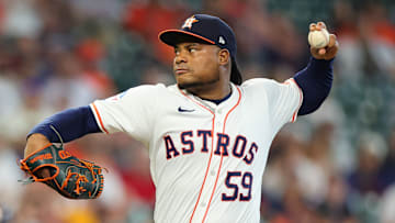Houston Astros pitcher Framber Valdez