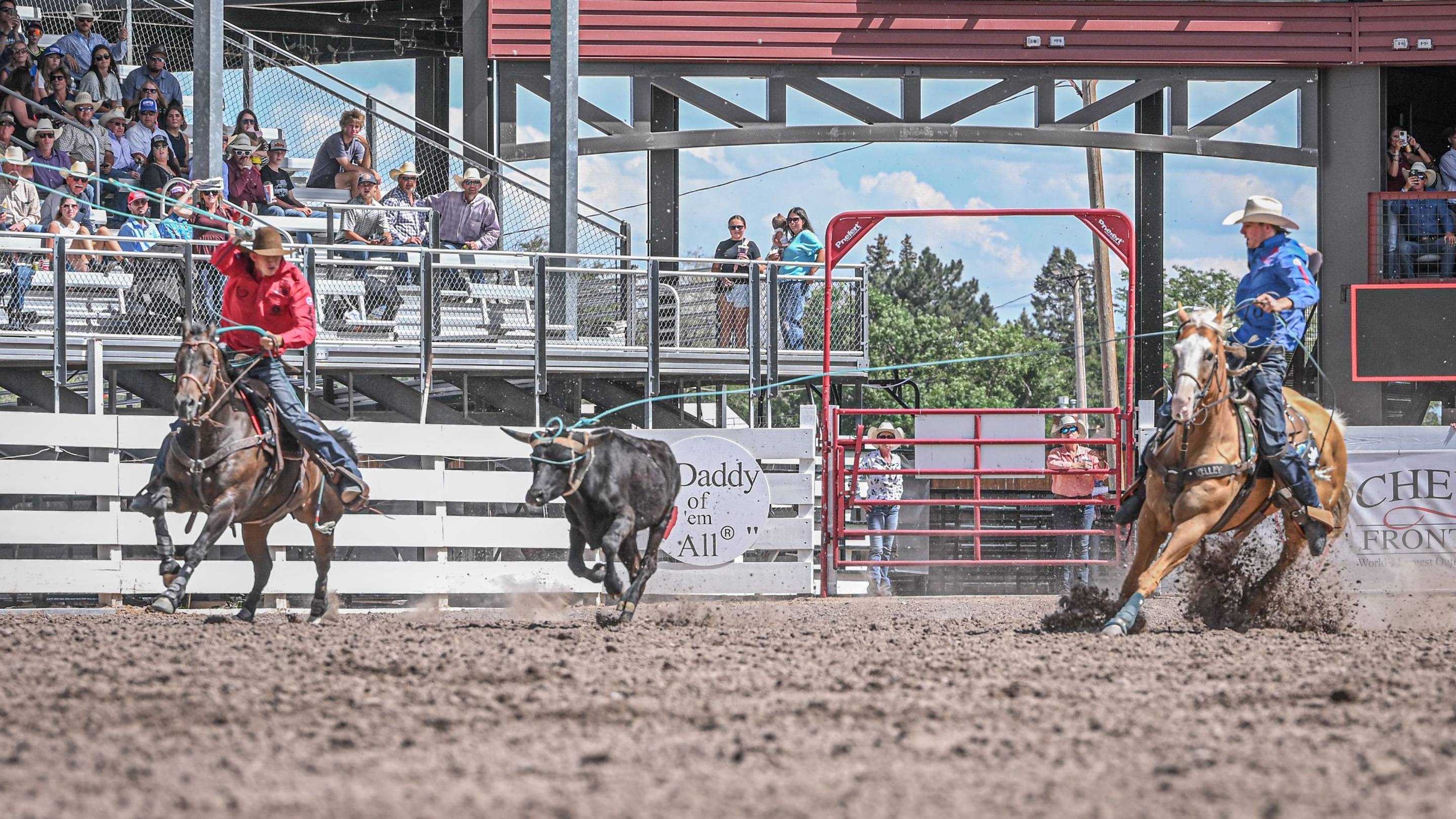 Longstanding Friendship Carries Team Roping Duo Into Contention for World Title