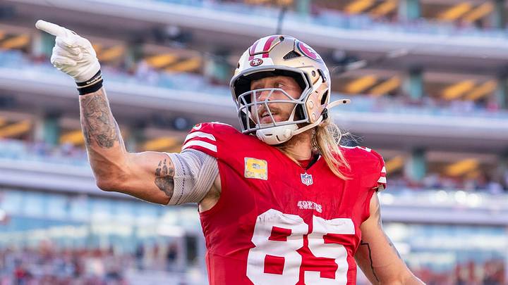 San Francisco 49ers tight end George Kittle (85)