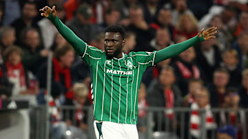 Victor Boniface hat noch keinen Treffer für den SVW erzielt