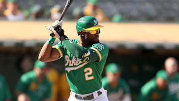 Starling Marte viene de brillar en 2021 con Marlins y Atléticos
