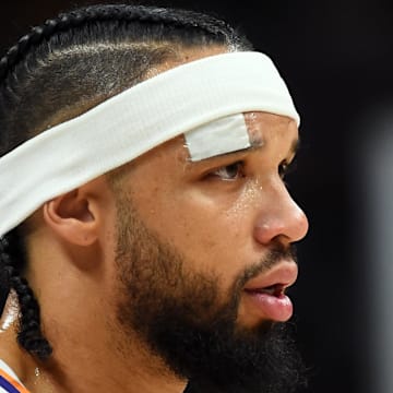 Oct 25, 2025; Denver, Colorado, USA; Phoenix Suns forward Dillon Brooks (3) during the first half against the Denver Nuggets at Ball Arena. Mandatory Credit: Christopher Hanewinckel-Imagn Images