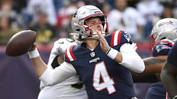 Patriots backup quarterback Bailey Zappe opened up about his recent demotion.