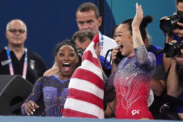 Simone Biles, USA gymnastics, Paris Olympics