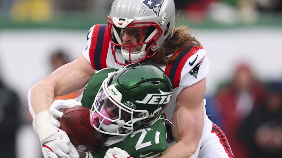 New England Patriots safety Brenden Schooler