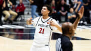 San Diego State Aztecs guard Miles Byrd (21).