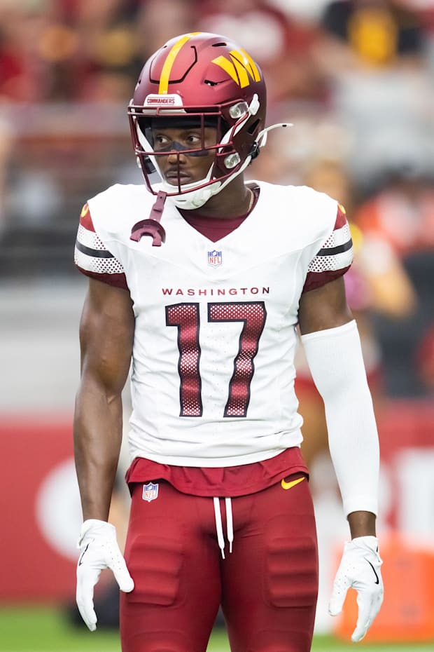 Washington Commanders wide receiver Terry McLaurin against the Arizona Cardinals