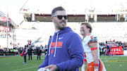 Clemson offensive coordinator Garrett Riley has seen inquiries for the head coaching position at Coastal Carolina. 