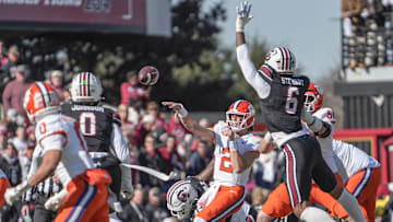 Clemson quarterback Cade Klubnik is now 2-1 in games against South Carolina, where he is the starter. 