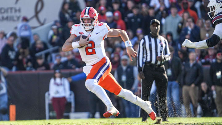 Cade Klubnik and Clemson are favored against Penn State on Saturday.
