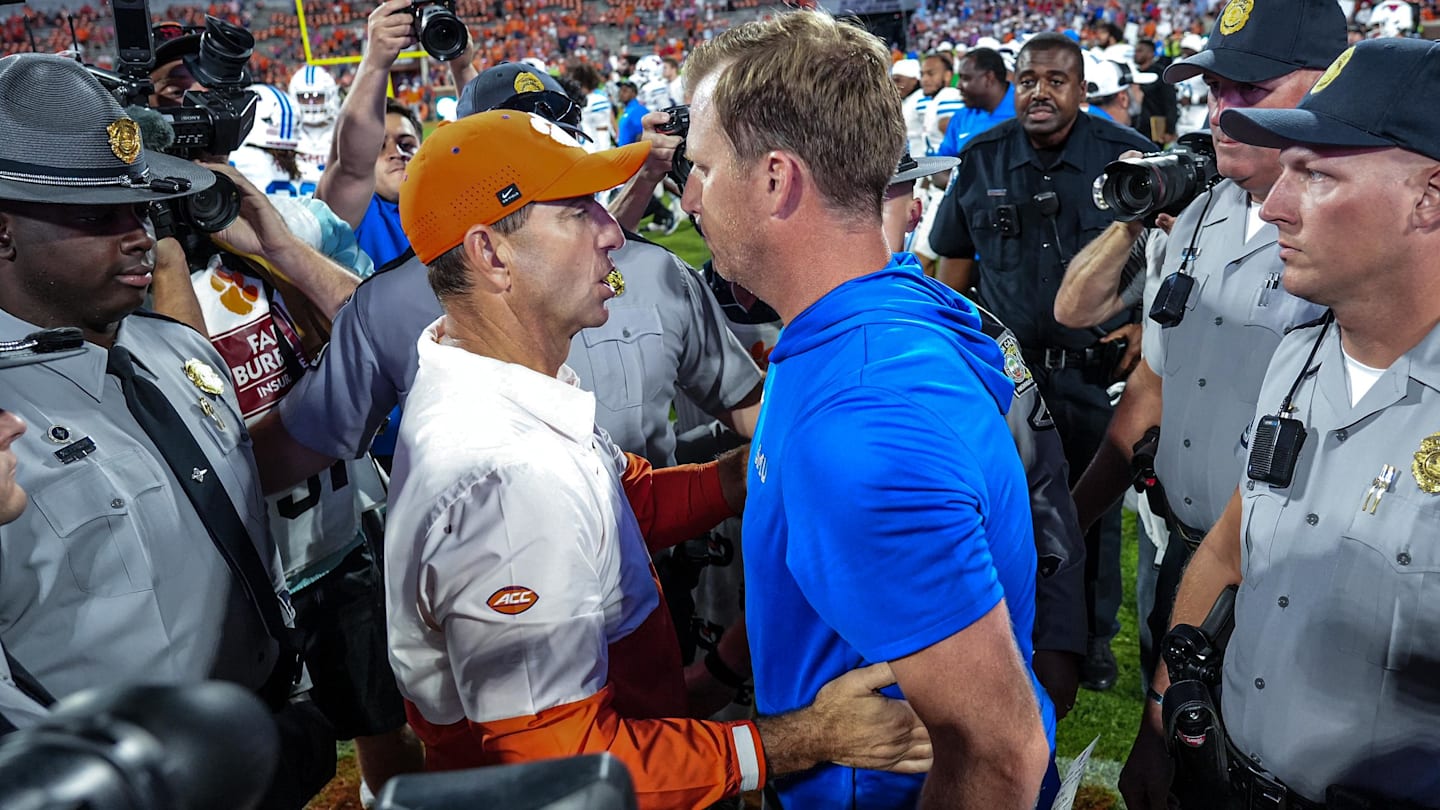 Clemson HC Dabo Swinney Voices Frustration as Clemson Struggles to Find Consistency