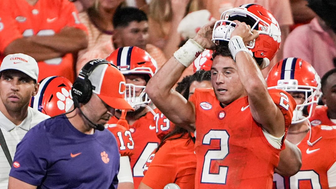It was a rough Saturday for Clemson and Klubnik
