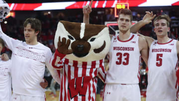 Wisconsin is set to host George Mason in Thursday night college basketball action.