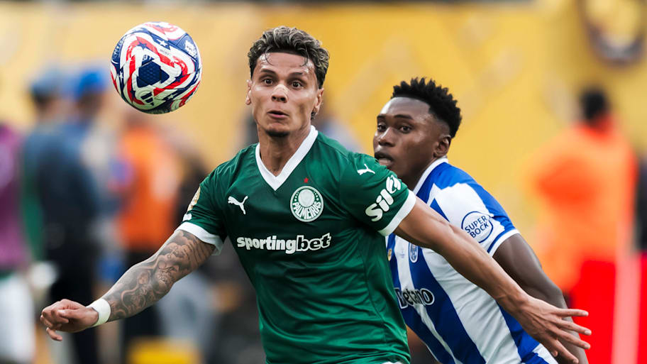 Richard Ríos (left) was excellent and Palmeiras were close to defeating Porto in their first game of the Club World Cup. | IMAGO/Nicolo Campo