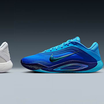 The Nike A'One in the "OG Pearl" and "Indigo Girl" colorways.