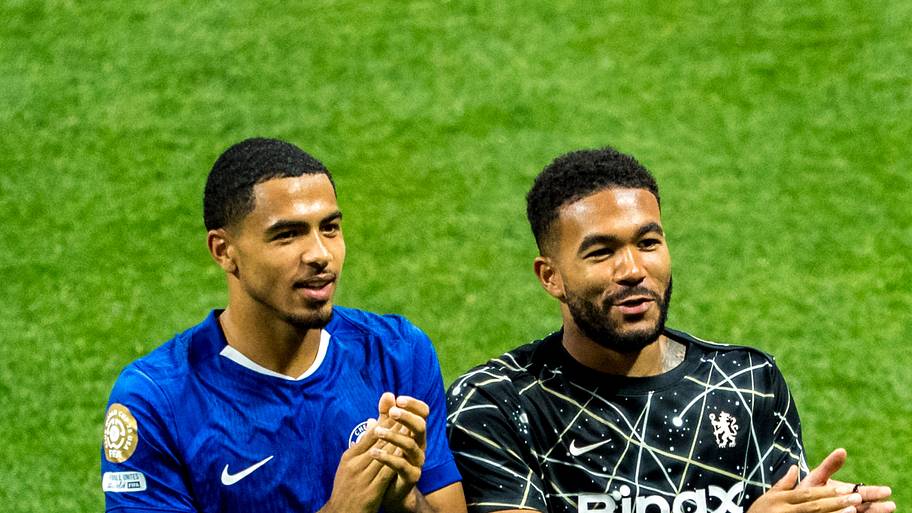 Levi Colwill (left) and Reece James.